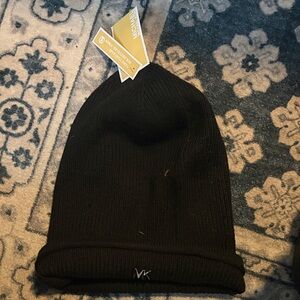 Michael Kors Classic Black Knit Hat